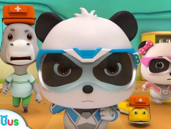 Run! The Building is Collapsing | Super Panda Rescue Team 7 | Kids Cartoon | Baby Songs | BabyBus