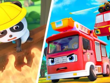 Super Firefighter Rescue Team | Police Car, Ambulance | Nursery Rhymes | Kids Songs | BabyBus