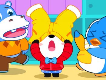 Rudolph Doesn’t Know How To Get Dressed | Wear Clothes Song | Kids Good Habits | BabyBus