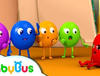 Learn Colors with Five Little Candies | Color Song | Nursery Rhymes | Kids Songs | BabyBus