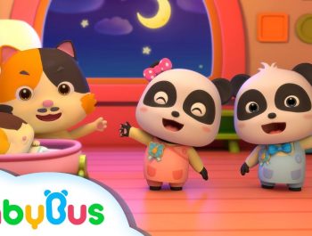 Little Panda BabySitter | Nursery Rhymes | Kids Songs | BabyBus