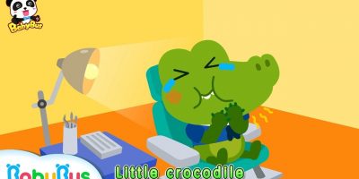 Little Crocodile Keeps Eating Candy All Day Long | Brush Teeth Song | Kids Good Habits | BabyBus