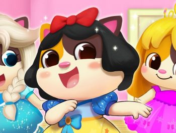 Five Little Princesses | Colors Song, Bath Song | Nursery Rhymes | Kids Songs| Kids Cartoon |BabyBus