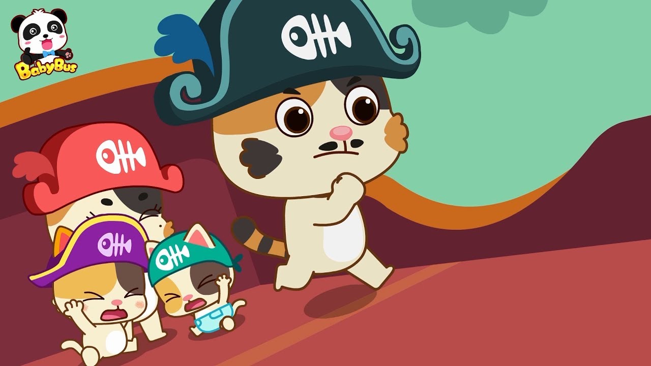 Baby Kitten’s Ocean Adventure | The Color of Love | Kids Good Habits | BabyBus