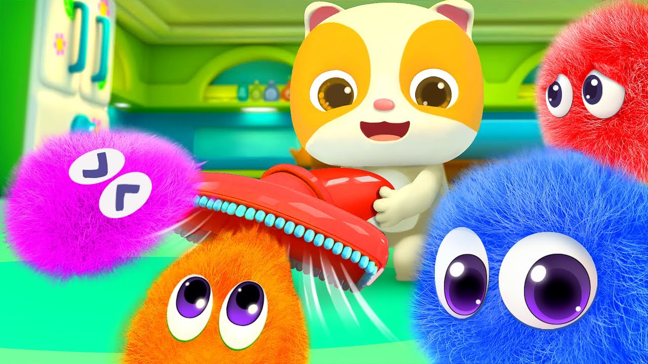 Cute Dust and Robot Cleaners | No No Song | + More Nursery Rhymes & Kids Songs | BabyBus