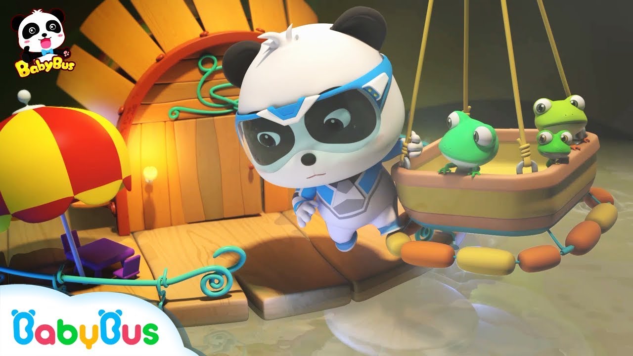 New❤Baby Frog’s House is Flooded with Hot Water | Super Panda Rescue Team 6 | BabyBus Cartoon
