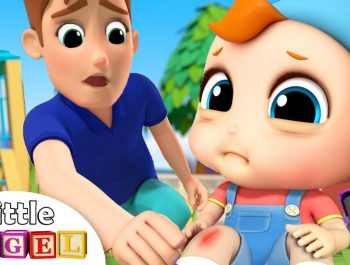 Baby Gets a Boo Boo | Boo Boo Song | Nursery Rhyme for Kids Little Angel