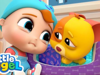 Bingo is Sick | Little Angel Kids Songs & Nursery Rhymes