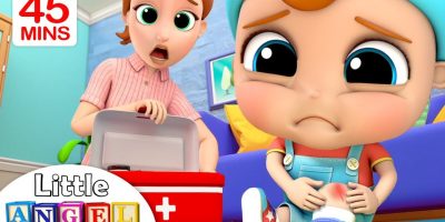 Boo Boo Song | + more Little Angel Kids Songs & Nursery Rhymes