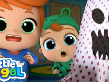 Monsters In The Dark | Little Angel Kids Songs & Nursery Rhymes