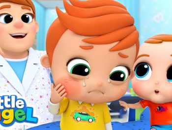 Visiting the Dentist | Boo Boo Song | Little Angel Kids Songs