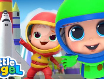 I Wanna Be An Astronaut! | A Space Song |  Little Angel Kids Songs