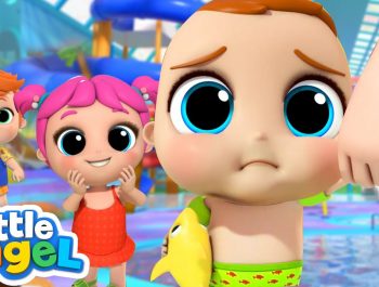 No, No, Don’t Be Afraid of The Waterpark | Little Angel Kids Songs and Nursery Rhymes