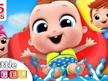 Playtime at the Waterpark | Playground Song | Little Angel Nursery Rhymes