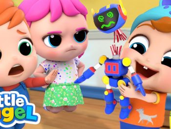 Don’t Break My Toys, Baby Brother | Playing Safely | Little Angel Kids Songs & Nursery Rhymes