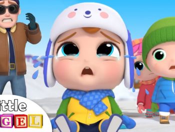 Boo Boo In The Snow | Play Safe Song & More Nursery Rhymes by Little Angel