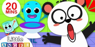 Baby Panda Potty Song | Johny Johny Yes Papa | Baby Shark Where is my Fin?  by Little Angel