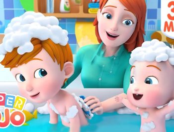 I Don’t Want a Bath, No No | Bath Song + More Nursery Rhymes & Kids Songs – Super JoJo