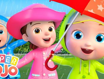Rain Rain Go Away | Super JoJo Nursery Rhymes & Kids Songs