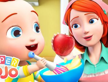 Snack Song | Food Song For Kids | Super JoJo Nursery Rhymes & Kids Songs