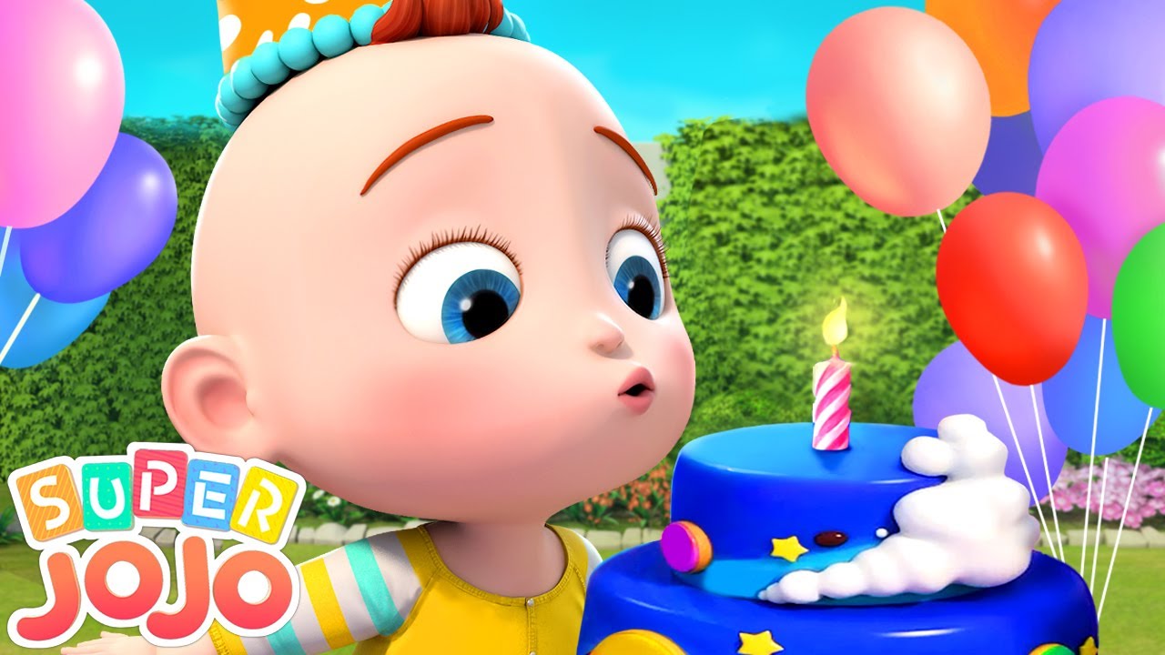Happy Birthday Song | Happy Birthday To You | Super JoJo Nursery Rhymes & Kids Songs