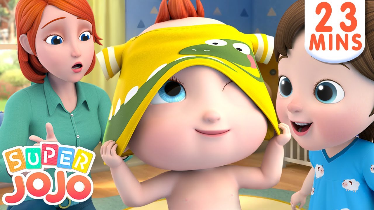 This Is the Way We Get Dressed | Kids Wear Clothes + More Nursery Rhymes & Kids Songs – Super JoJo