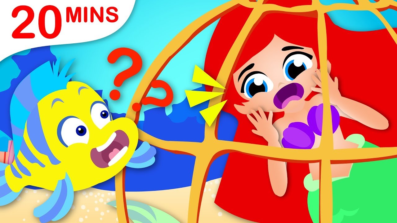 Little Mermaid Princess, Johny Johny Yes Papa, Where are my Teeth? Rhymes & Songs by Little Angel