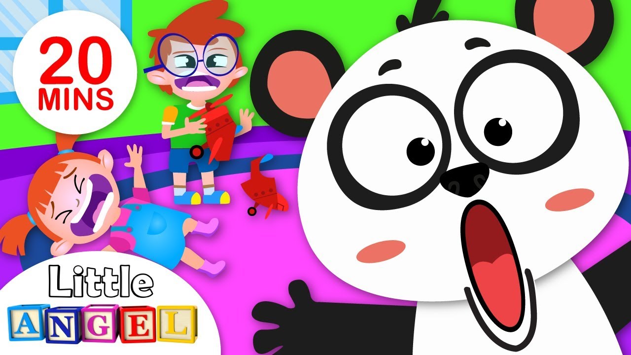 Baby Panda Safety Tips | Johny Johny Yes Papa | Where are my Teeth? | Nursery Rhymes by Little Angel