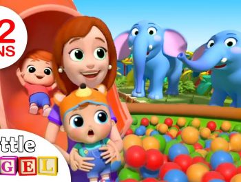 Zoo Song | Fun with Animals | Nursery Rhymes by Little Angel