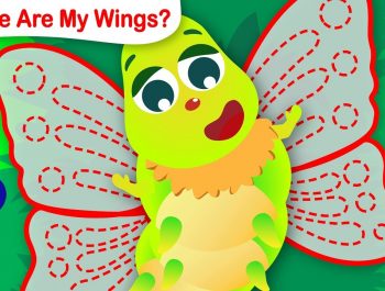 Where are My Wings? | The Caterpillar Becomes a Butterfly | Fun Songs for Kids by Little Angel