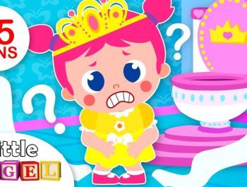 Princess Potty Training Song | Baby Goes to School | Kids Songs & Nursery Rhymes Little Angel