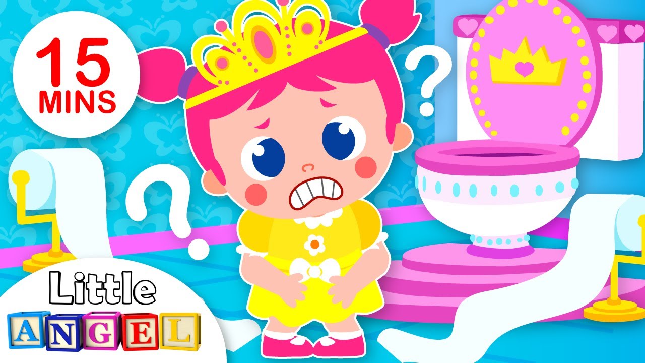 Princess Potty Training Song | Baby Goes to School | Kids Songs & Nursery Rhymes Little Angel