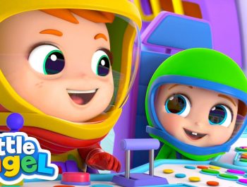 I Wanna Be An Astronaut! | A Space Song |  Little Angel Kids Songs