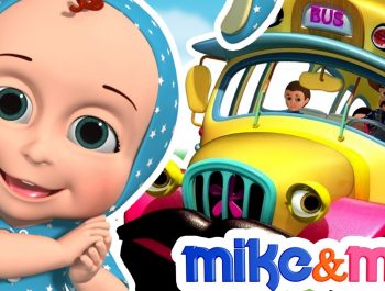 Wheels On The Bus | Collection of Popular Nursery Rhymes for Children | Kids Songs by Mike and Mia
