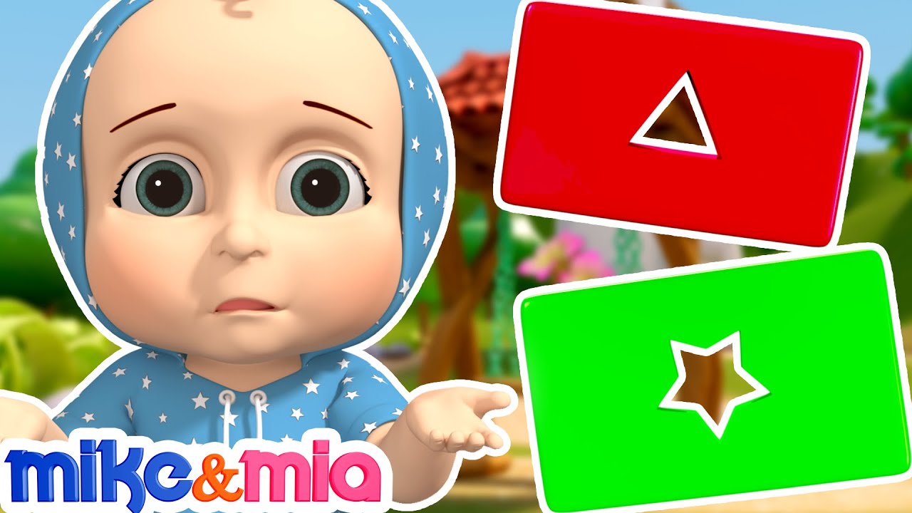 The Shapes Song | Baby Learns Shapes | Nursery Rhymes and Kids Songs