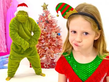 Nastya and the New Year’s story for kids