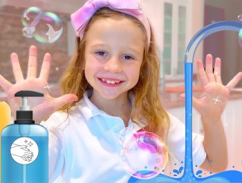 Nastya show her usual school day with morning routine. Story for kids