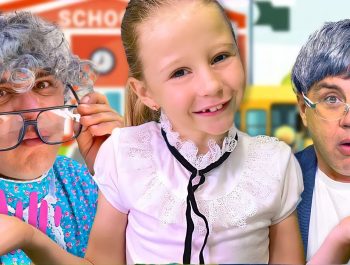 Nastya and her new Back to School story for kids.