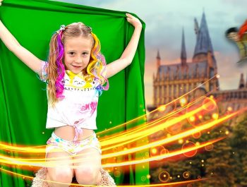 Nastya tells how she shoots her videos and visit to the Hollywood studio.