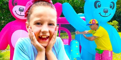 Nastya her adventures with friends and dad. Stories for kids