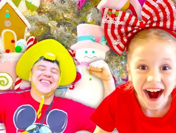 Nastya and dad a story about Christmas and other holidays for children..