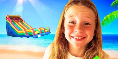 Nastya and Dad are going on a trip to the Maldives