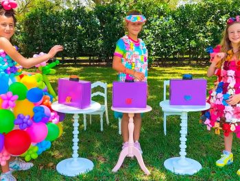 Nastya and her friends participate in the competition