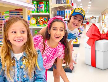 Nastya receives a surprise from her best friends