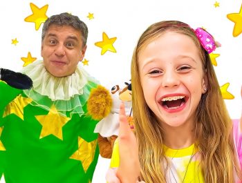 Dad decorates the house for Halloween