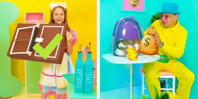 Nastya wants to learn how to earn and save money